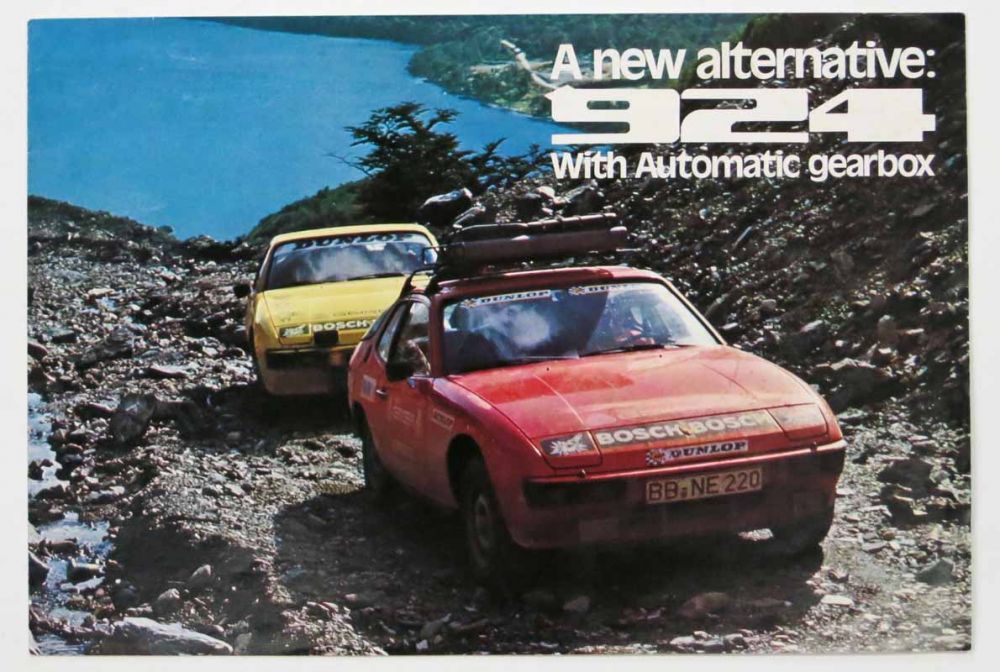 [Porsche Automobile Literature] - A NEW ALTERNATIVE: 924. With Automatic Gearbox